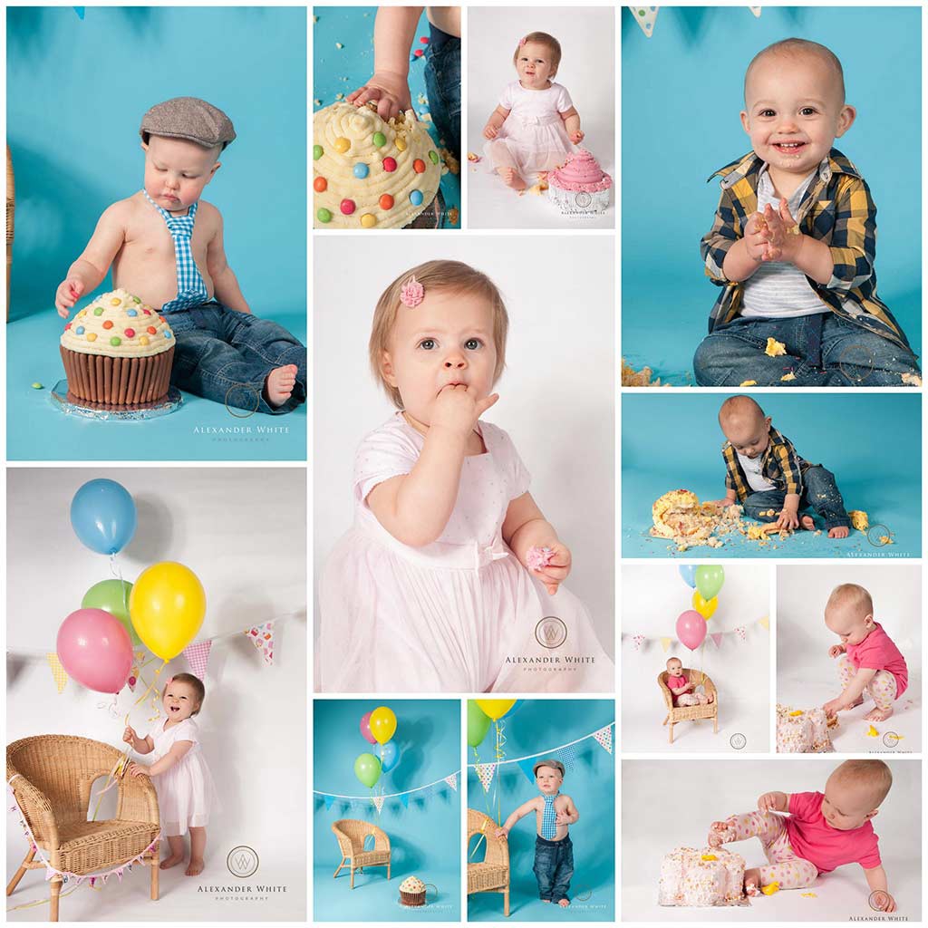 Cake smash photography in West Sussex Horsham Crawley Billingshurst Redhill and Haywards Heath (1)