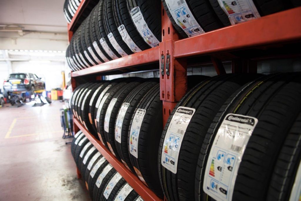 Commercial Product photo showing tyres