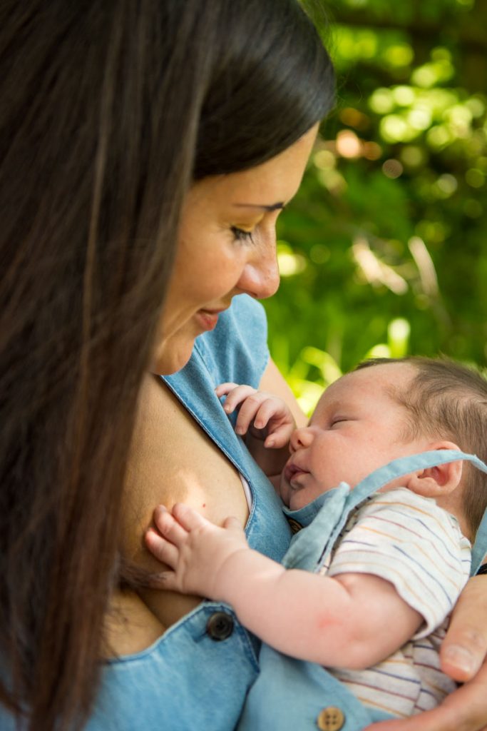Family summer portrait photo