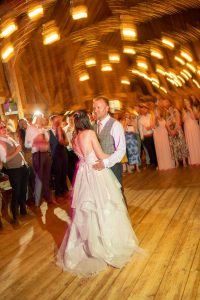 First Dance at a wedding in Southlands Barn